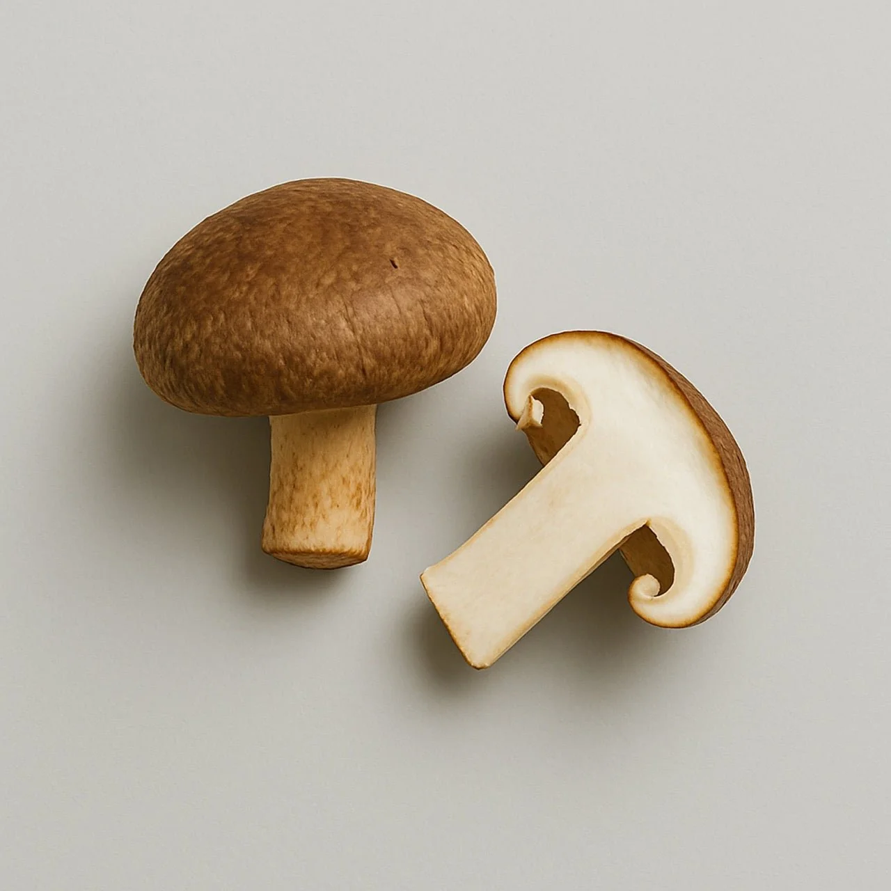 Fresh shiitake mushrooms